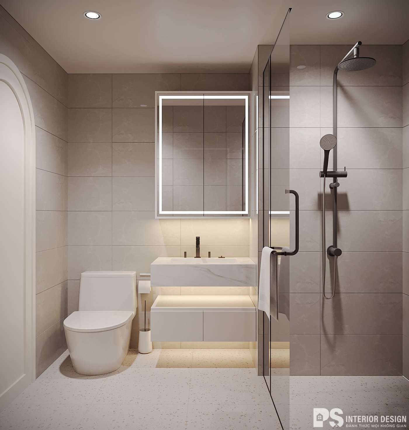 Thiết kế căn hộ Wabi Sabi - PS Interior Design