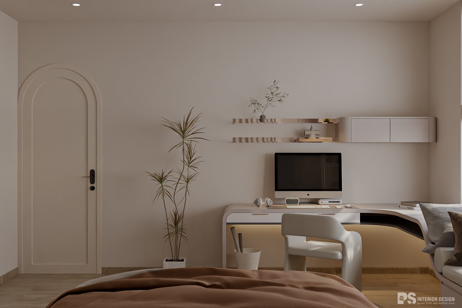 Thiết kế căn hộ Wabi Sabi - PS Interior Design