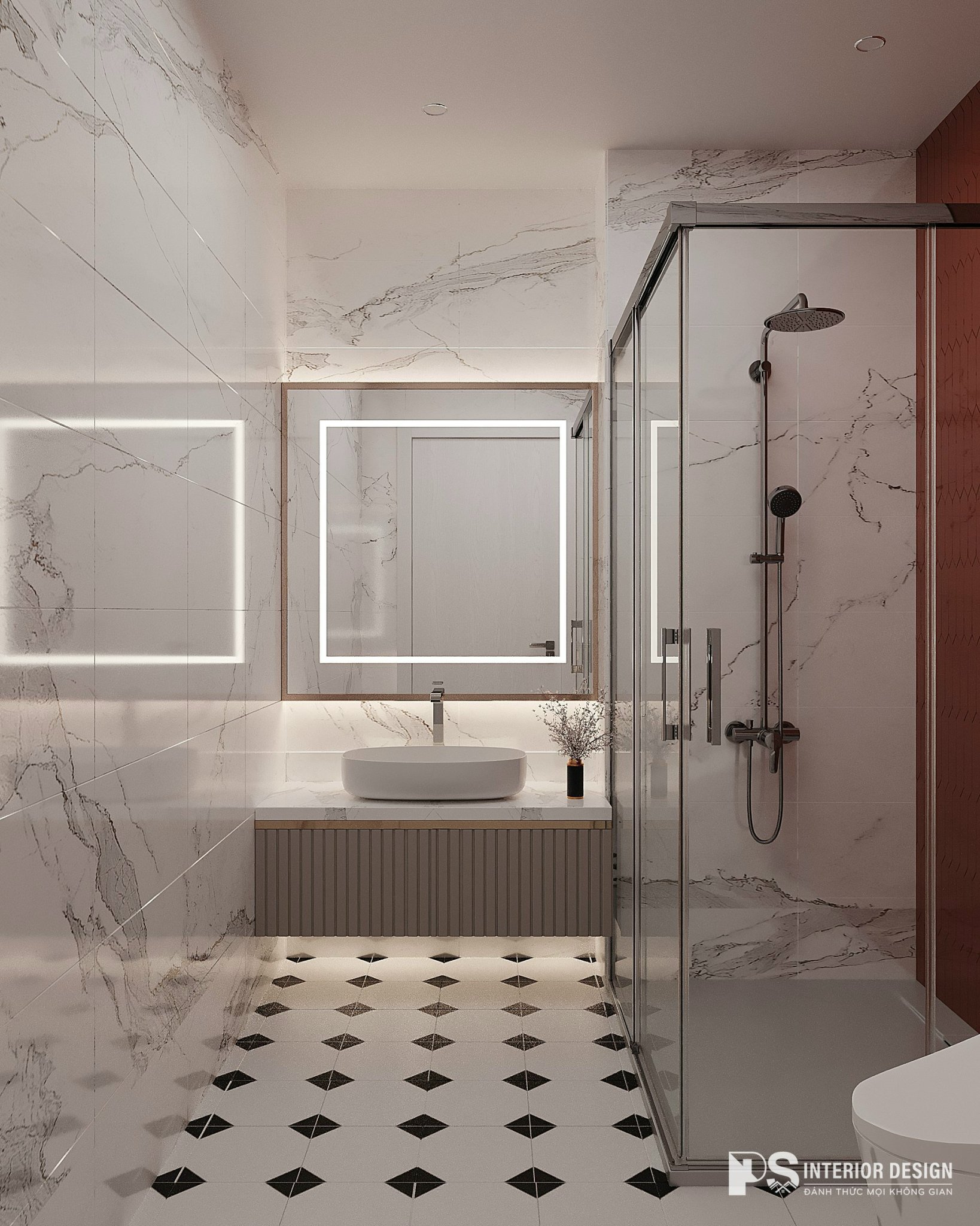 Thiết kế căn hộ Jamila Khang Điền bởi PS Interior Design