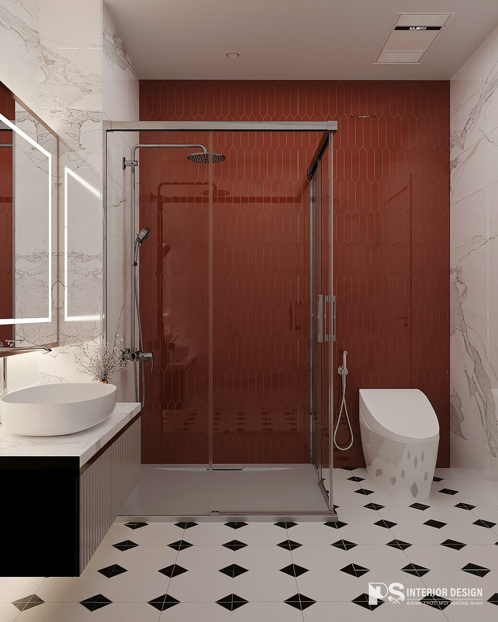 Thiết kế căn hộ Jamila Khang Điền bởi PS Interior Design