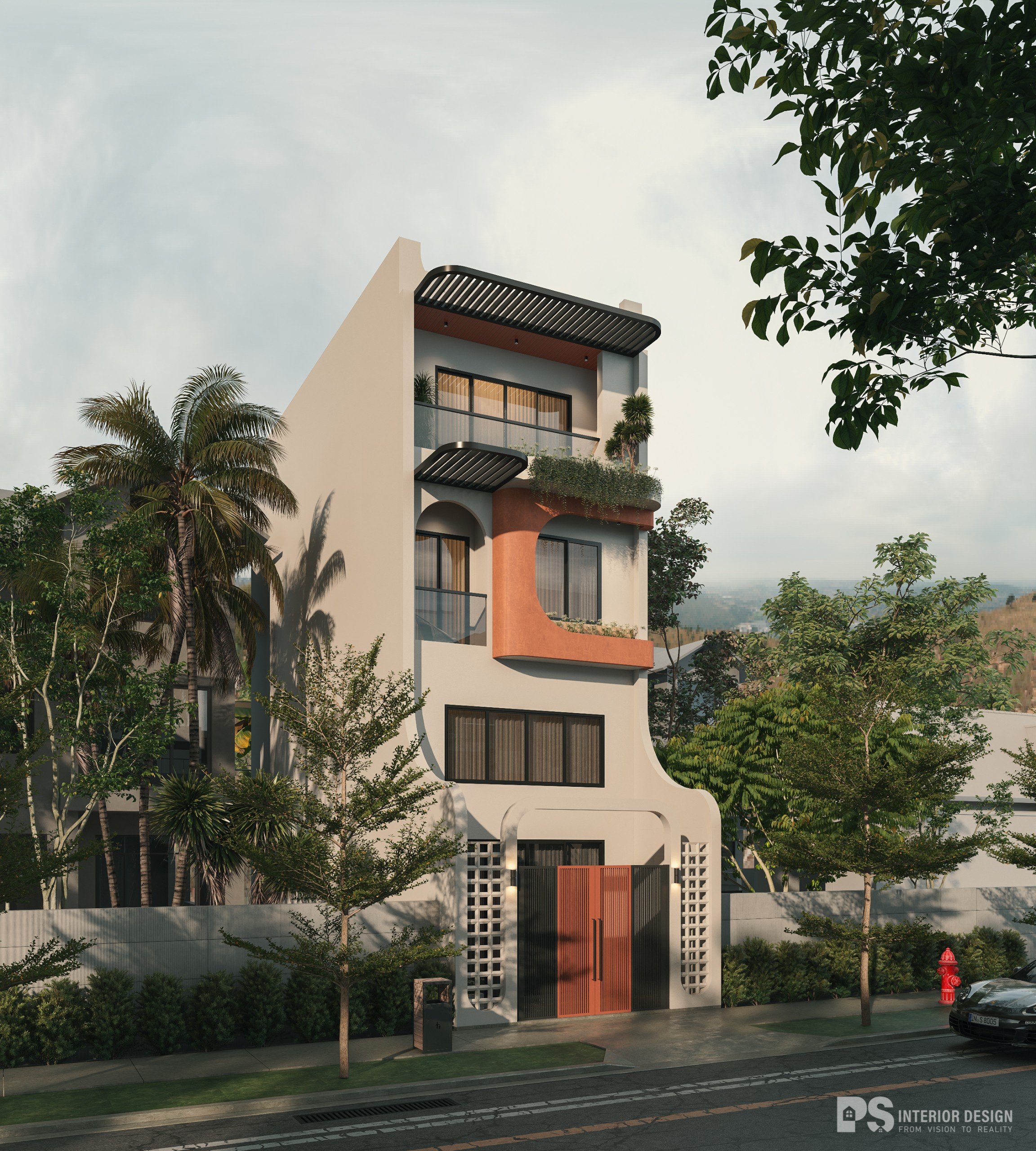 thi công nội thất nhà phố trọn gói