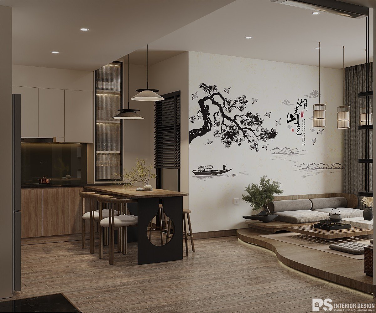  thiết kế nội thất căn hộ Mizuki Park Bình Chánh sang trọng 