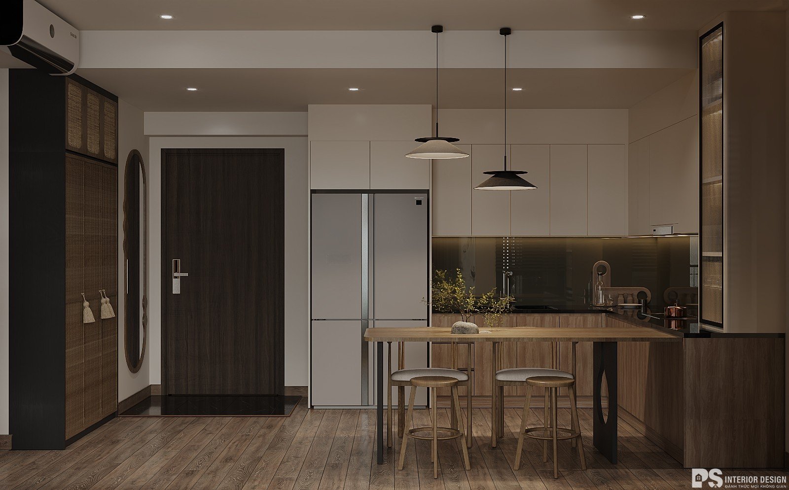  thiết kế nội thất căn hộ Mizuki Park Bình Chánh ấn tượng 