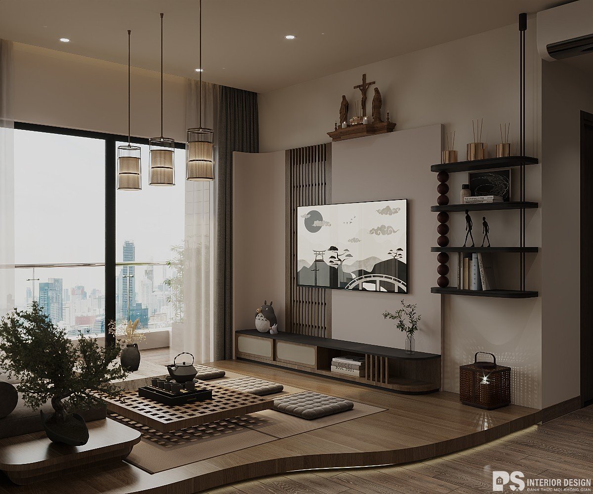  thiết kế nội thất căn hộ Mizuki Park Bình Chánh hiện đại