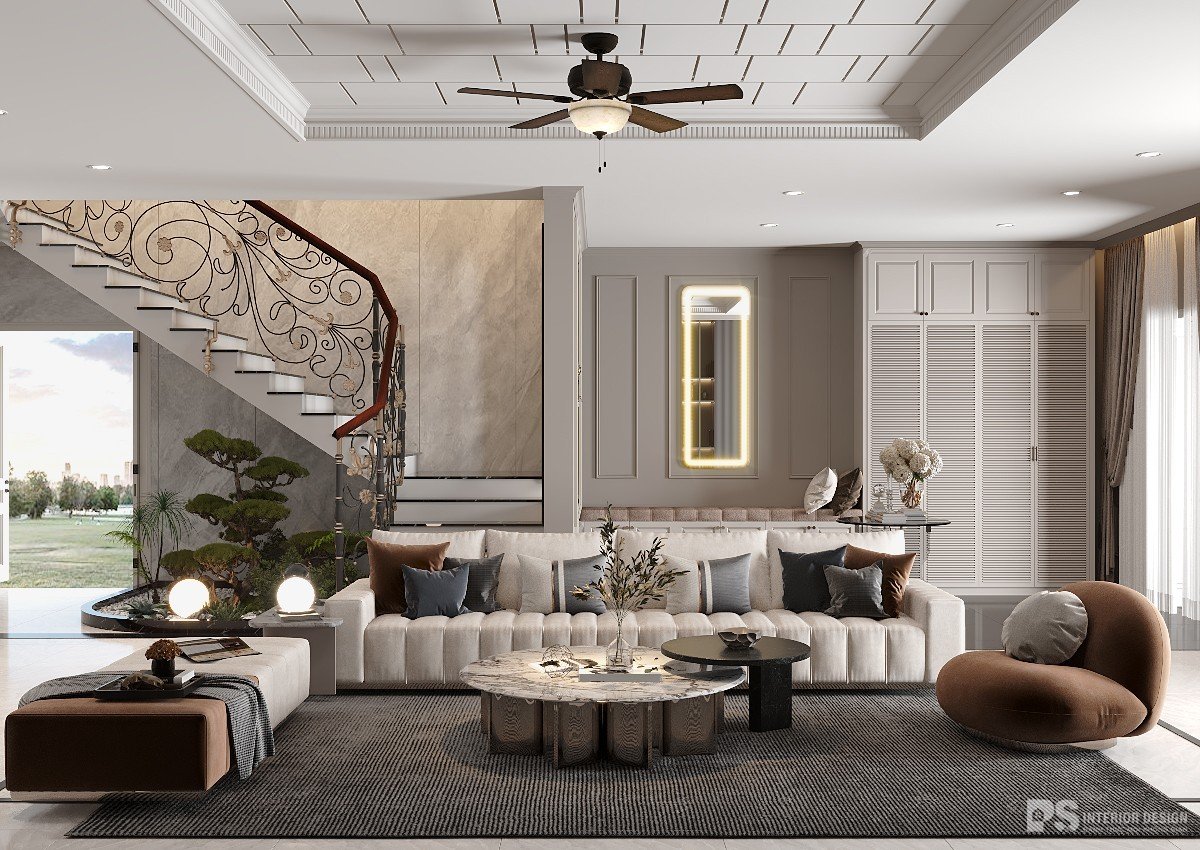 thiết kế nội thất căn hộ Eaton Park Thủ Đức sang trọng 