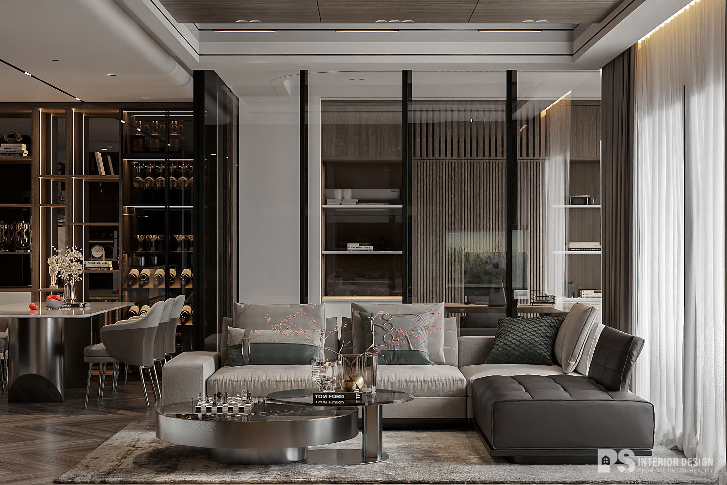 Thiết kế nội thất Căn hộ Eaton Park Thủ Đức luxury